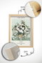 Wallity Artsycllct10 Conjunto de 6 Pinturas Decorativas Enmarcadas